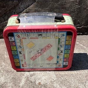 1997 Mini Monopoly Board lunchbox